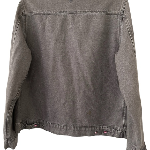 CHRISTINE ALEXANDER VINTAGE DENIM JEAN JACKET WITH CRYSTAL EMBELLISHMENTS - Picture 2 of 8